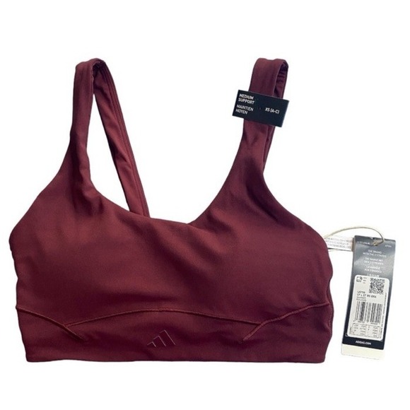 adidas Other - NWT: Adidas Coreflow Luxe Studio Medium Support‎ Sparta Bra- Women Size XS